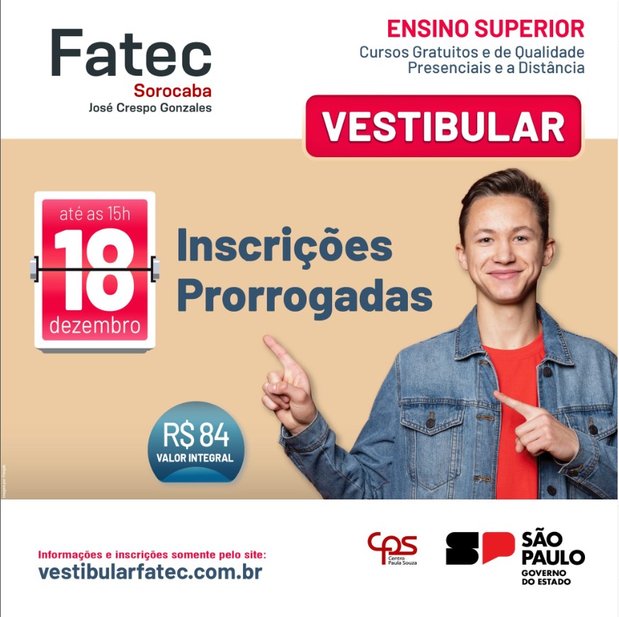 Cursos gratuitos! Inscrições prorrogadas até dia 15/12 15h.